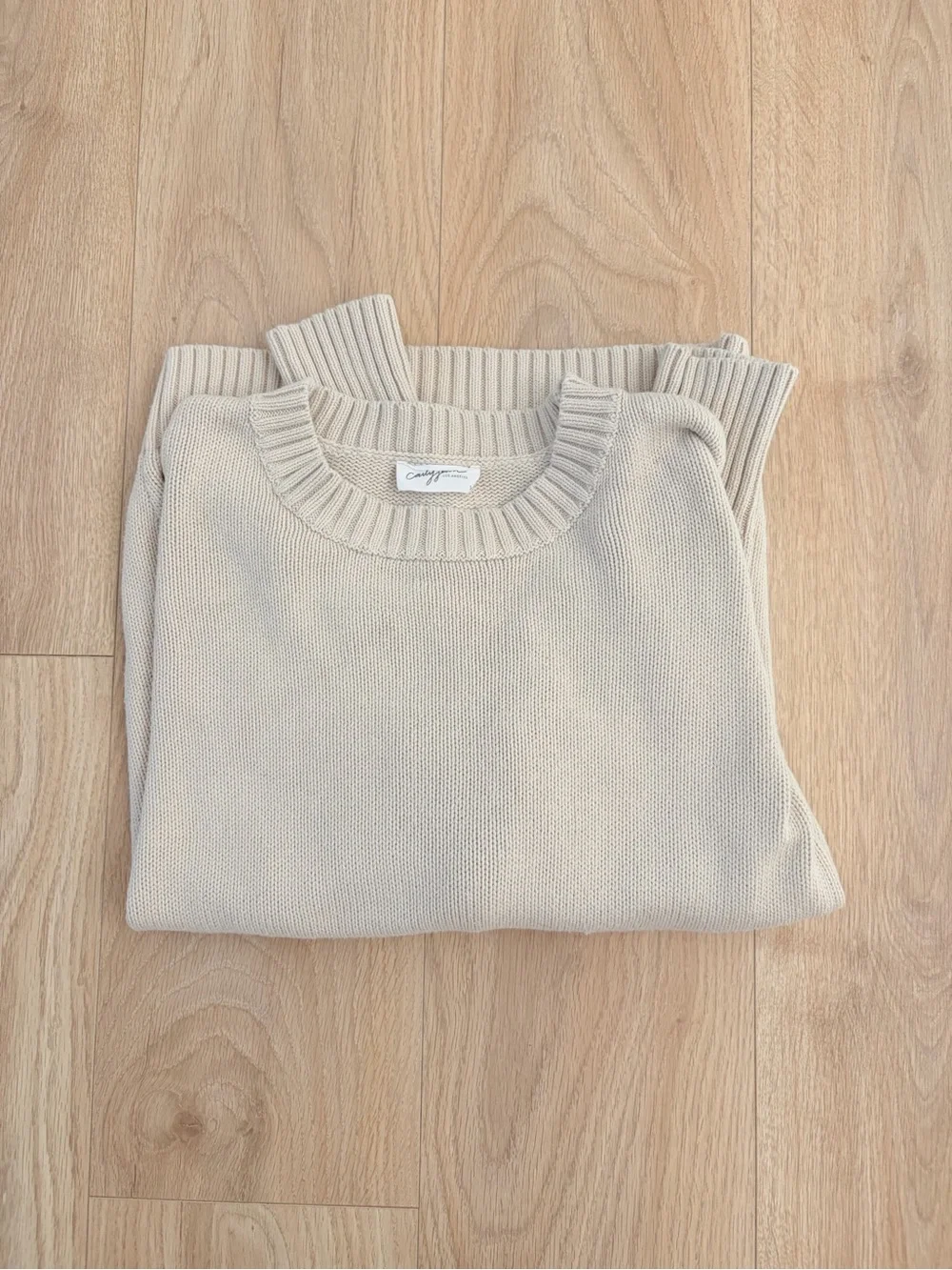 Carly Jean Ryan Sweater - Tan